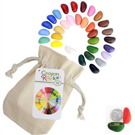 Crayon Rocks 32 Sachet Coton Ecru