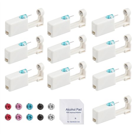 10 Pcs Perceur D'oreille