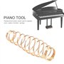 Piano Jack Spring, Piano Printemps Piano Spirale Printemps Droit Piano En Laiton Ressort Spiral Piano Réparation Partie Instrume