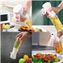 YANGWEN Spray Huile Olive,2 pièces vaporisateur huile cuisine pulvérisateur d'huile distributeur d'huile pour pulvérisateur d'hu