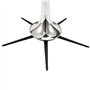 Eastar Support de trompette portable pliable en métal pour instruments en laiton EST-001