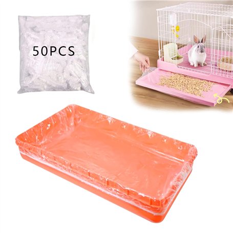 PEFAVPRO Revêtement Plastique pour Cage à Lapin