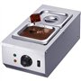 Fayelong Bain-marie pour chocolat chaudière électrique pour faire fondre le chocolat machine à chocolat en acier inoxydable 2 ré