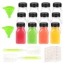 MXTIMWAN 12 Pièces Bouteilles de Jus en Plastique