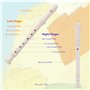 Flute Enfant Flute a Bec Avec Tige de Nettoyage Flûte à Bec Soprano Instrument de Style Allemand Soprano 8 Trous Plastique Amovi
