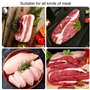 UKOFEW Attendrisseur de Viande en Acier Inoxydable,Marteau à Viande,Marteau à Steak pour Steak, Poulet, Porc, Lave-Vaisselle,Sch