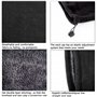 QIMEI-SHOP Polaire Cache-Cou Écharpe Tube Chaud Hiver Tour de Cou Foulard Homme Femme Thermique Tubulaire Écharpe pour Ski Moto