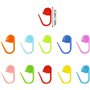 240Pcs Marqueur Tricot, BetterJonny Marqueurs Verrouillages 10 Couleurs Anneaux Marqueurs Tricot Verrouillage Epingles Tricot Ma