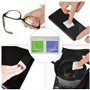 Lingettes Nettoyantes Portables TIMESETL 100 Pcs Lingettes de Nettoyage, Lingettes Nettoyantes pour Lunettes, Lingettes pour Tél