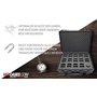 MC-Cases ® Valise de Montres | Valise à Montre pour 14 Montres | Mallette de Transport | Étanche | Verrouillable | Parfait pour 
