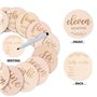 Cartes Bébé Jalons En Bois
