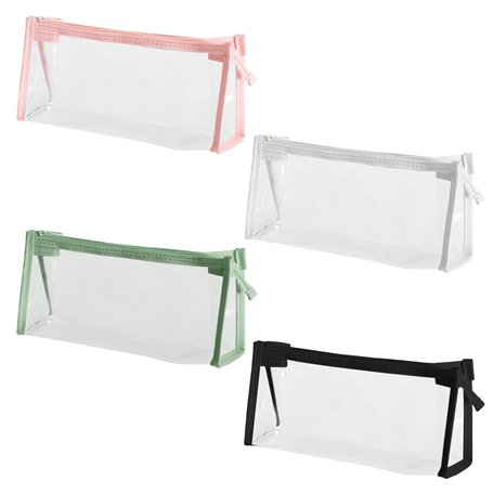 Paquet De 4 Trousses À Crayons Triangulaires Simples