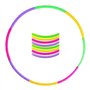 TYFGRT Cerceaux Hula Détachables pour Enfants