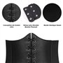 AISOO Corset élastique large pour femme et fille Ceinture pour Femme à Lacets Attachée Vintage en Cuir PU Corset Cadeaux pour Ce