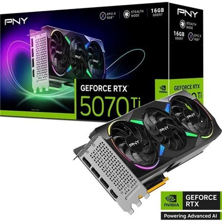 PNY - Carte graphique - GEFORCE RTX 5070Ti - 16GB