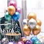PILIN Kit d'arche de ballons Support d'arche de ballons réutilisable Blanc Ajustable pour les mariages, remises de diplômes, ann