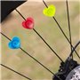 3 PCS Feux de Roue de Vélo