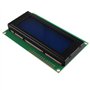 HALJIA Module LCD 5 V 2004A écran bleu 20 x 4 caractères LCD module bouclier rétroéclairage bleu compatible avec Arduino