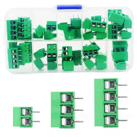 Tkxjry 50 Paires Connecteurs de Bornier à Vis