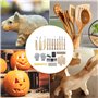 Traxenta Couteau Sculpture Bois Set, Lot de 25 Outils Sculpture Bois, 11 Couteaux de Sculpture Sur, Outil de Ciseaux à Bois Kit,