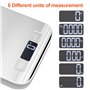 Newaner 10kg/1g Balance de cuisine precision Électronique, inoxydable pese aliment cuisine avec affichage LED et fonction tare, 
