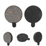Plaquettes de Freins à Disque de Vélo, 4 Paires de Plaquettes de Vélo Semi-métalliques de Rechange pour Disque de Rechange de Pl