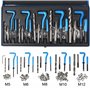DAYUAN Kit de réparation de filetage de 131 pièces - Pour hélicoil - Pour moteur de voiture - M5 M6 M8 M10 M12