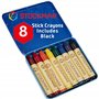 Stockmar - 31000 - 8 pastels à la cire d'abeille