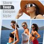 HONGXIN-SHOP Lunettes de Soleil Vintage Lunettes de Ovales Y2K Enveloppant Mode Sport Lunettes Futuriste de Mode pour Hommes Fem