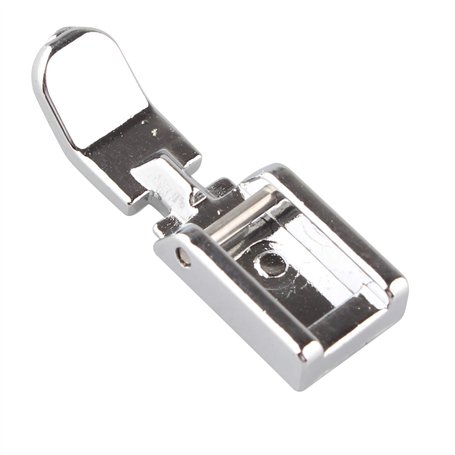 Jopto Pied presseur à Fermeture éclair à Clipser pour Machine à Coudre Singer Brother Babylock Janome Kenmore Blanc Juki New Hom