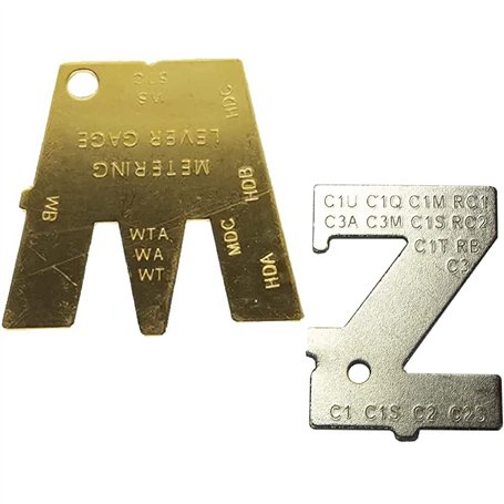 Hippotech Jauge de levier de mesure de carburateur de rechange pour outils de réglage Walbro 500-13-1 et Zama ZT-1