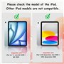BERSEM Lot de 2 Protection Écran pour iPad 11ème Génération 2025 / iPad 10ème Génération 2022 Protecteur D'écran en PET Papier M