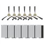 C-U Lot de 6 brosses latérales et 6 filtres Hepa kit d'accessoires pour Lefant M1 Robot Aspirateur Lave-Vaisseau