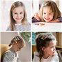 Kafeiya 36 Pièces Barrettes à Cheveux,Couleur bonbon animal Barrettes,Barrettes à Cheveux Fille,Couleur Barrette Cheveux en Méta