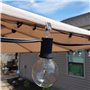 Pinces Rideaux Clips en Acier Inoxydable Crochets Rideau pour Anneaux Rideau Douche Partie Lumineuse Maison Décoration 60 Pièces