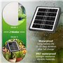 Système d'Arrosage Automatique Solaire avec Minuteur,Kit d'Irrigation pour Jardin,Balcon (Sans Raccordement d'Eau) & Plantes en 