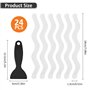 Autocollants de Douche Bandes de Sécurité de Bain