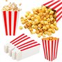 60 PCS Popcorn Box, Popcorn Boîtes, Pot Popcorn, Sacs Popcorn, Boîtes à Popcorn, Sacs à Popcorn, Boîtes de Nourriture de Seau...