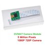 ElectroWorldFR Caméra CSI Module 5MP Webcam 1080p compatible avec Raspberry Pi