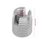 Insert Fileté en Acier Inoxydable SUS303 M3 X 6mm