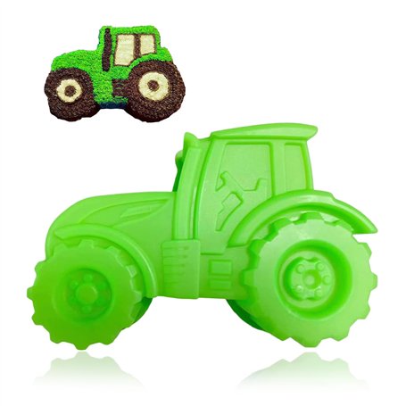 Half Forest Moule À Gâteau Tracteur Moule Cuisson Tracteur 3d Pour Fêter Anniversaires Enfants