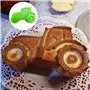 Half Forest Moule À Gâteau Tracteur Moule Cuisson Tracteur 3d Pour Fêter Anniversaires Enfants, Pour Réaliser Gâteaux, Pain, Cho