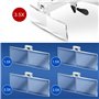 Vinabo Loupe Serre-Tête avec Lumière LED, Loupe De Tête avec - 5 Lentilles Détachables(1.0X 1.5X 2.0X 2.5X 3.5X), pour Tous Les