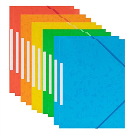 Intercalaires pour classeurs A4 avec 12 Onglets Imprimés Numériques de 1-12 en Couleur