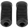 CENPEK Lot de 2 repose-pieds avant de moto en caoutchouc antidérapant noir pour CL90 CT90 CL100S SL90 CB100 CL100 CL100