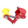 CENPEK Tendeur de chaîne de moto en aluminium rouge pour motocross, Dirt Bike, ATV