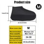 RXKFIGX 2 Paires Couvre-Chaussures, Surchaussures Impermeables Réutilisables Surchaussures Impermeables Silicone Surchaussures I