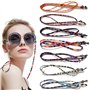 TCASENER 7 Pcs Chaine Lunettes de Soleil Cordon