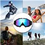 Moto des Lunettes de Protection, Lunettes de Protection de Yeux Visage Masque Pour Sport de Plein, Lunettes Anti-Buée Uv Avec Re