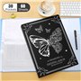 TAVADA Diamond Painting Album,A3 Diamond Painting Dossier,livre de rangement pour peinture diamant 30 pochettes transparentes pe